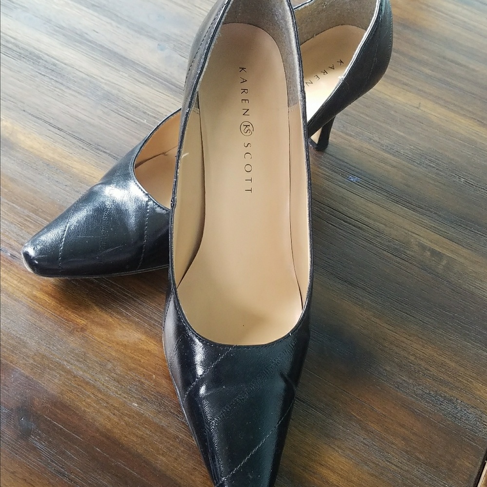 Black heels